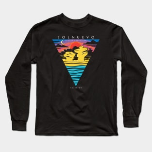 Ciudad Encantada - Triangular Emblem Long Sleeve T-Shirt